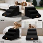 Thihome Haustiertreppe 3 Stufen – Gelenkschonende Hundetreppe für Sofa & Bett bis 22,7 kg – Bild 9