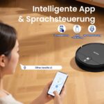 VersLife L6 Saugroboter mit Wischfunktion – 4000Pa Saugkraft & 120 Min Laufzeit – Bild 8