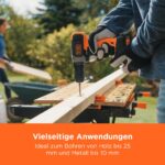 BLACK+DECKER 18V Akku-Bohrschrauber BCD001C1-QW – 37 Nm für Heimwerker – Bild 9