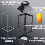 Joysing Solar Hängeleuchten 2er Set – Flackernde LED Laternen für Garten & Terrasse – Bild 2