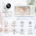 Blemil Babyphone mit Kamera – 6 Zoll IPS Display, WLAN-frei, 300 m Reichweite – Bild 2