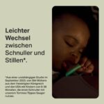 Tommee Tippee Night Glow Schnuller 0-6 Monate, 4er-Pack – Brustähnliches Design mit Glow-in-the-Dark – Bild 3
