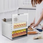 DeeDuud Dörrautomat 400W Edelstahl – Temperaturregler 30-90°C & 0-12h Timer für Obst, Gemüse & Fleisch – Bild 5