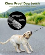 pecute Hundeleine 8m für grosse Hunde bis 50kg – Rollleine mit Bissfestigkeit & Kotbeutel – Bild 3