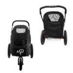 Petique Breeze Hundebuggy – Hochwertiger Hundewagen mit Fahrradanhänger-Funktion – Bild 15
