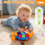 Lypsochaat Fisch-Kuscheltier mit Spiegel – 7-in-1 Sensorik Spielzeug für Babys 0–12 Monate – Bild 6