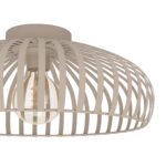 EGLO Mogano 3 Deckenlampe Ø 43 cm – Käfigdesign mit E27 Fassung für Wohnzimmer & Schlafzimmer – Bild 4