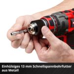 Einhell TP-CD 18/80 Li-i BL Akku-Schlagbohrschrauber – 80 Nm Brushless für Profis – Bild 10