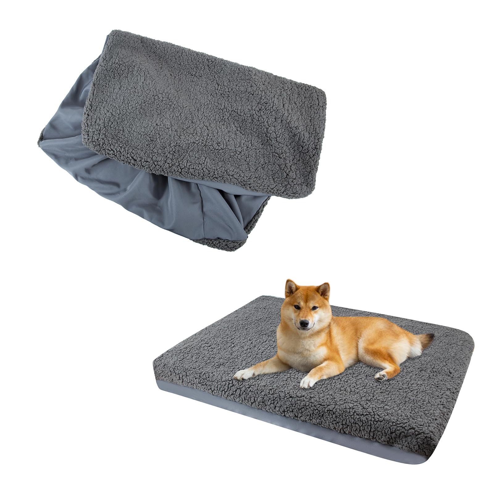 Nogsay Hundebettbezug M 91x69x15 cm – Wasserdicht & Maschinenwaschbar