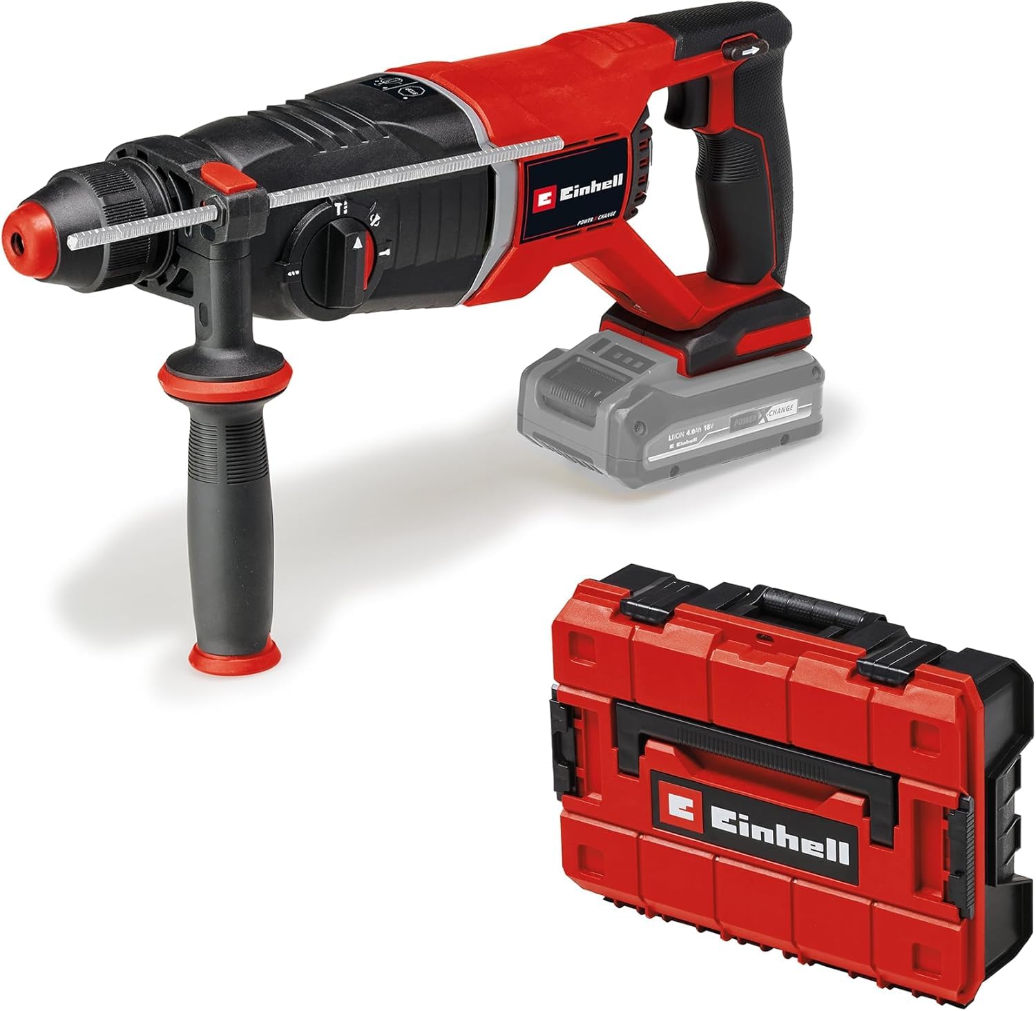 Einhell TP-HD 18/26 D Li BL Akku-Bohrhammer – 4-in-1 Profi-Gerät mit Brushless-Motor & SDS-plus