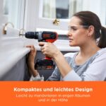 BLACK+DECKER 18V Akku-Bohrschrauber BCD001C1-QW – 37 Nm für Heimwerker – Bild 2