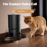 AONBOY Futterautomat Katze 5L mit 2 Näpfen – WiFi-Steuerung & App-Kontrolle für Mehrkatzenhaushalte – Bild 7