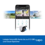 Tapo C520WS Aussen-Überwachungskamera 2K mit Starlight Nachtsicht – 360° Rundumsicht für maximale Sicherheit – Bild 9