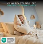 ALAVYA HOME® Kinderbettwäsche 100x135 Musselin – ÖkoTex zertifiziert für Allergiker – Bild 6