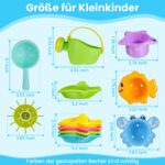 Tintinlody Badespielzeug 10-teilig – Schimmelfrei & BPA-frei für Babys ab 1 Jahr – Bild 7