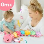 Lypsochaat Musikraupe – Montessori Sensorik Spielzeug für Neugeborene 0–12 Monate – Bild 6