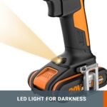 WORX WX100.3 20V Akku-Bohrschrauber – 30Nm, 1600 U/min, Kompakt & Leicht – Bild 5