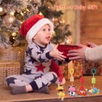 JoyLife Baby Hängespielzeug Set 4er – Plüschtiere mit Rassel für Kinderwagen & Autositz – Bild 7