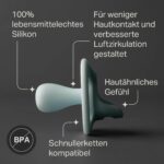 Tommee Tippee Ultraleichter StayPut Schnuller 0-6m, 4er-Pack – Kieferorthopädisch – Bild 5