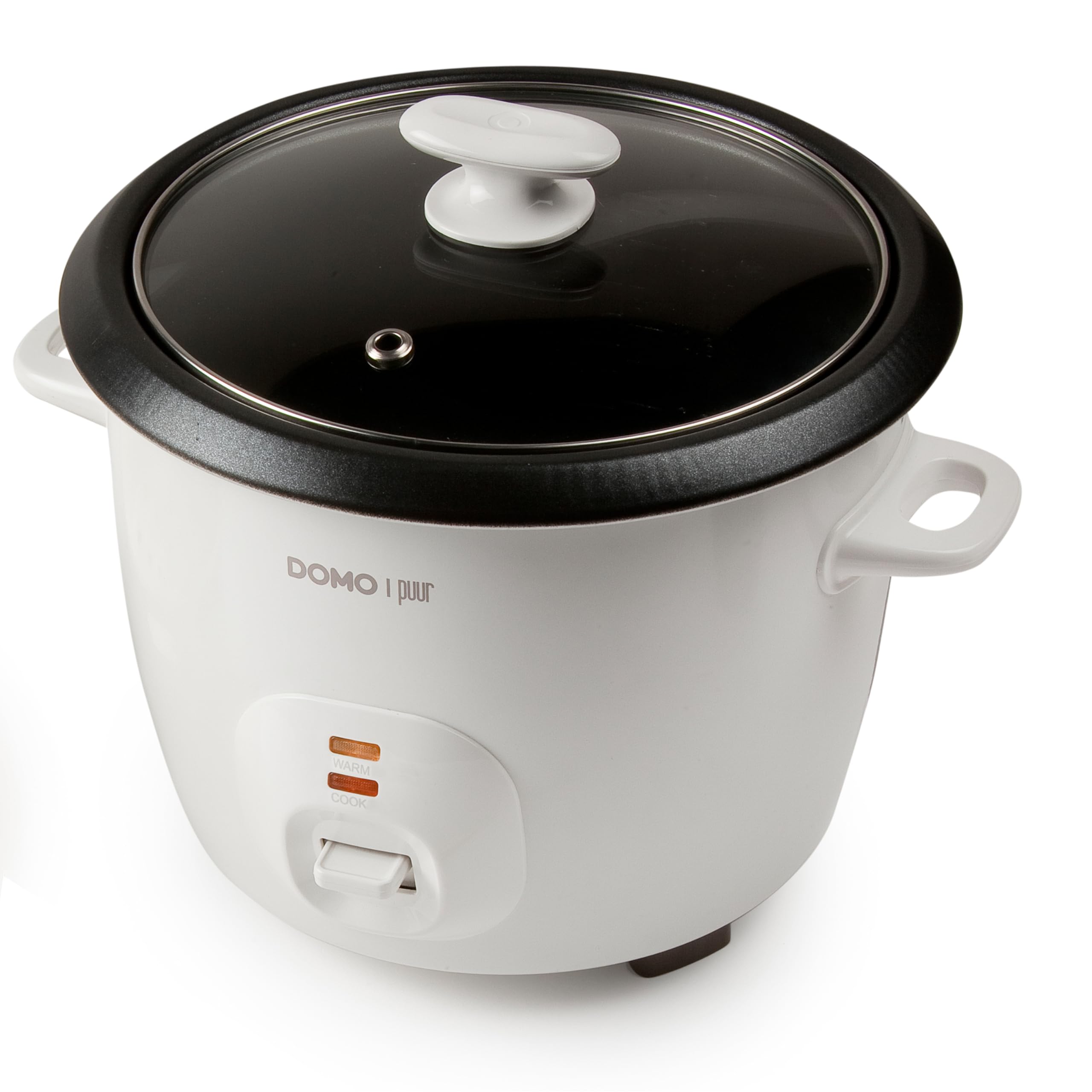 DOMO DO9176RK Reiskocher 1,3 L – Puur Serie mit Teflon & Warmhaltefunktion