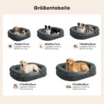 Woiil Orthopädisches Hundebett 109x84cm – Memory Foam & Eierkarton-Schaum für grosse Hunde – Bild 7