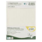 GRÜNSPECHT Wasserdichte Betteinlage 70 x 140 cm – Bio-Baumwolle mit Nässeschutz