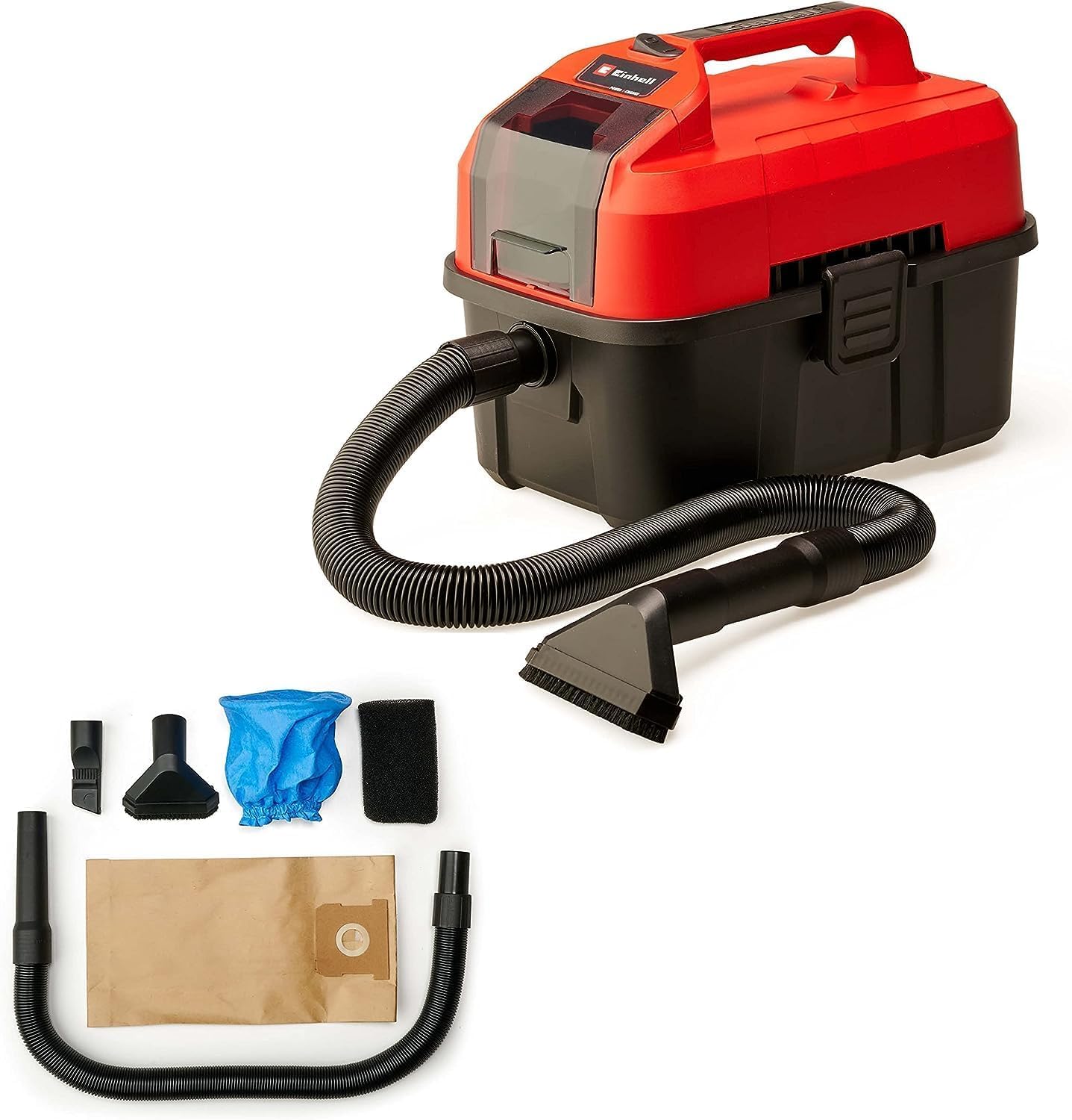 Einhell Akku-Nass-Trockensauger TE-VC 18/10 Li – 10-L-Behälter & Power X-Change
