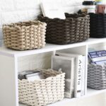 Icegrey Aufbewahrungskorb 3er Set Baumwolle – Natürliche Organisationslösung für Schlafzimmer & Wohnzimmer – Bild 2