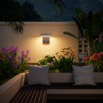 K-Bright 20W LED-Aussenleuchte mit Bewegungsmelder – IP65 Wandlampe Anthrazit für Garten & Haustür – Bild 7