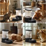 Gardner Pet 3.85L Gravitations-Wasserspender mit Edelstahlnapf – Stromloses Trinksystem für Katzen & Hunde – Bild 8