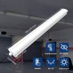 papasbox 2er Set LED Leuchtstoffröhren 120cm 40W – IP65 Feuchtraumleuchte für Werkstatt & Garage – Bild 2