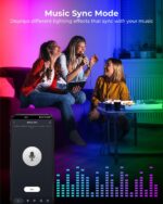 Matane 24W Smart RGB LED Deckenlampe 28cm – Dimmbar mit App & Sprachsteuerung – Bild 4