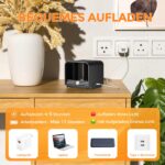 GEARLITE LED Wandleuchte mit Bewegungsmelder 4er-Pack – Wiederaufladbar für Innen & Aussen – Bild 3