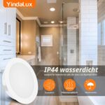 YindaLux LED Einbaustrahler 230V 3er Set – 3CCT Farbtemperatur für Möbel & Spiegelschränke – Bild 7