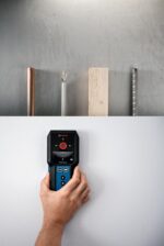 Bosch Professional GMS 120-27 Ortungsgerät – Multidetektor für Metall, Leitungen & Holz – Bild 4