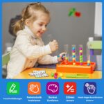 Broytain Farben- und Zählsortierspiel – Montessori Lernspielzeug für Kinder ab 3 Jahren – Bild 6