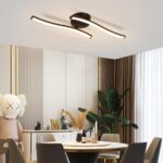Homefire LED Deckenlampe 12W – Modernes Wellendesign mit Warmweiss 3000K für Wohn- & Schlafbereiche – Bild 8
