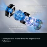 AEG Ergorapido Plus 2in1 Akku-Staubsauger CX7-3-45CR – 48 Min Laufzeit & Tierhaardüsse – Bild 8
