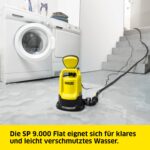 Kärcher SP 9.000 Flat – Flachsaugende Tauchpumpe mit 9.000 l/h für Kleingewässer – Bild 3
