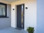 Trio Leuchten Hoosic Aussenwandleuchte Aluminium anthrazit – IP44 Spritzwasserschutz – Bild 8