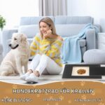Jeinbuil Kratzbrett für Hunde 35x25cm mit Futterschublade – Krallenpflege spielerisch – Bild 5