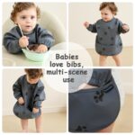 PewinGo Entwöhnungslätzchen mit langen Ärmeln – Wasserdicht & maschinenwaschbar für Babys 6–36 Monate – Bild 7