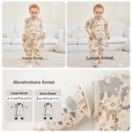 Unnivoll Babyschlafsack 90 cm Winter mit Füssen 2,5 Tog – Warm & Sicher für 3–4 Jahre – Bild 5