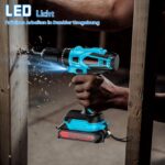ENRIPRT 21V Akkuschrauber-Set mit 2×2Ah Akkus – 45 Nm Drehmoment für Profi & DIY – Bild 7