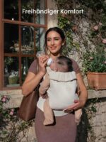GROWNSY Babytrage 3-20 kg – Ergonomische Kindertrage mit M-Position & Schnellverschluss – Bild 2