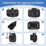 KingCamp Hundelaufstall 127cm Faltbar – Stabiler Pop-Up Welpenauslauf für Innen & Aussen – Bild 6