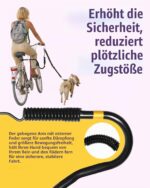 Artpet Fahrradleine mit Stoßdämpfer – Freihändiges Sicherheitsdesign für Hunde – Bild 4