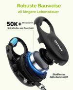 Pecute Rollleine 8m mit LED-Licht – Ausziehbare Hundeleine für Grosse Hunde bis 50 kg – Bild 7
