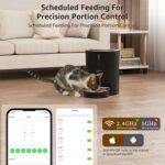 Balimo 3L Futterautomat für Katzen & Hunde – WiFi App-Steuerung mit Edelstahlnapf – Bild 2