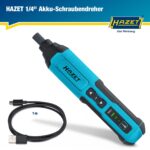HAZET Akku-Stabschrauber 9230B-2 – Kompakt 4V/2Ah mit LED für Profis – Bild 3